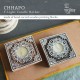 Chhapo- Square Shape- Wooden Print Block T Light Candle Holder