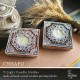 Chhapo- Square Shape- Wooden Print Block T Light Candle Holder