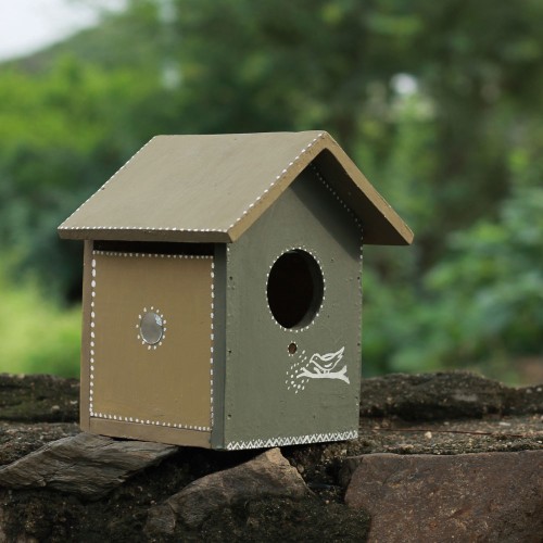 Pakshi Gruh- Wooden Bird House-Chidakali Art