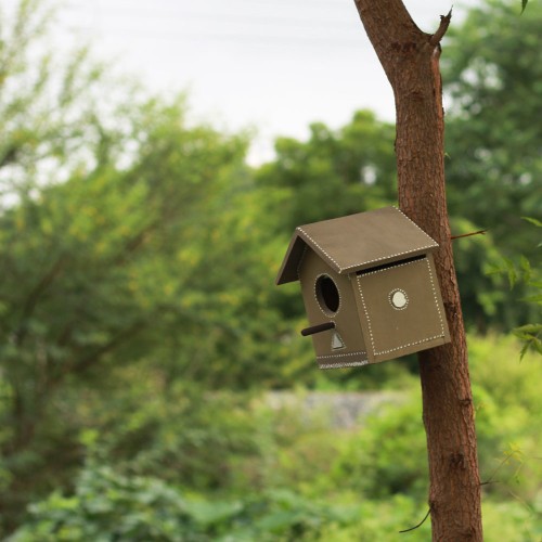 Pakshi Gruh- Wooden Bird House-Tribhuj Art