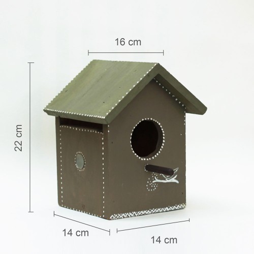 Pakshi Gruh- Wooden Bird House-Chidakali Art