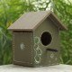 Pakshi Gruh- Mud Art Wooden Bird House-Darpan Lata Art