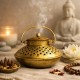 Matsya Art Degchi Dhoop Pot - Incense Holder