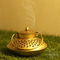 Matsya Art Degchi Dhoop Pot - Incense Holder