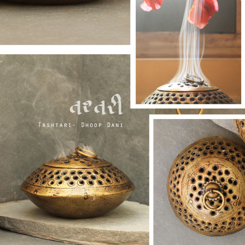 Tashtari Dhoop Incense Holder - Small