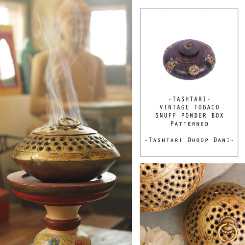 Tashtari Dhoop Pot- Set of Small and Large