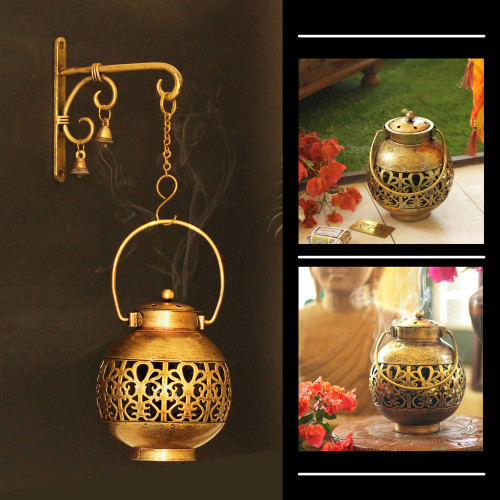 Wall Decor- Classic Kalash Dhoop Pot - Incense Holder