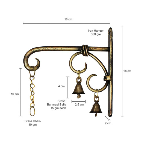 Wall Decor Cylindrical Burni Pot Diya Lantern