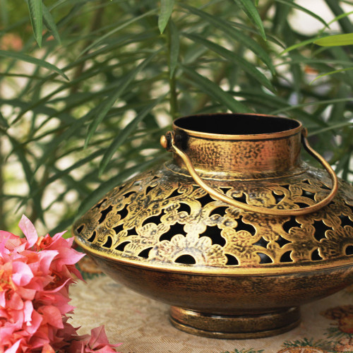 Kamandalu Diya Pot - Tea-Light Candle Lantern