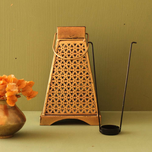 Lantern of Maya Temple -Tea Light Candle Holder-Large