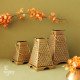 Lanterns of Maya Temple -Tea Light Candle Holder-Set of Small, Medium and Large