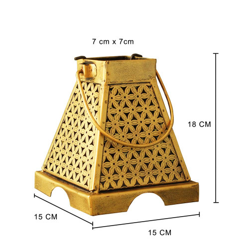 Lantern of Maya Temple -Tea Light Candle Holder-Small