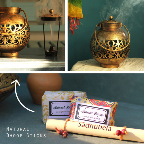 Classic Kalash Dhoop Pot - Incense Holder