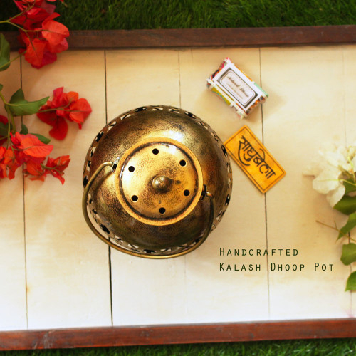 Classic Kalash Dhoop Pot - Incense Holder