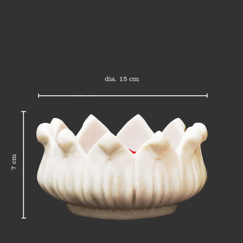 Kurmavtar - Divine Support- Black Stone Turtle in Lotus-Shaped Urli Bowl