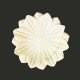 Blooming Egyptian lotus– White Marble Urli Plate