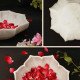 Ashtadal- Octagonal White Marble Flower Urli Bowl - 7"