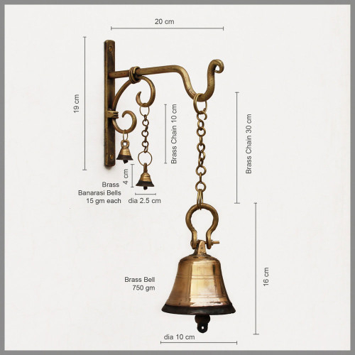Ghantika- Wall Mount Hanging Bell