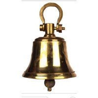 Aakrati Vintage Matte Wall Hanging Bell with Brass Chain and Hook for  Gates, Home, Office and Temple